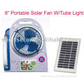 Rechargeable Multi-function Solar Fan
